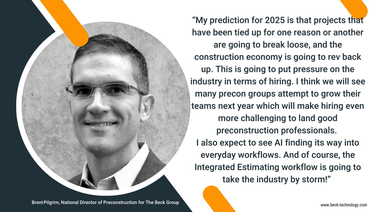 Brent P Precon Predictions 2025 Quote
