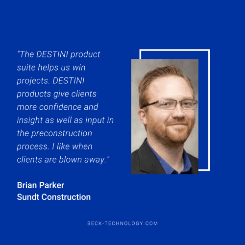 Brian Parker from Sundt Construction headshot and quote