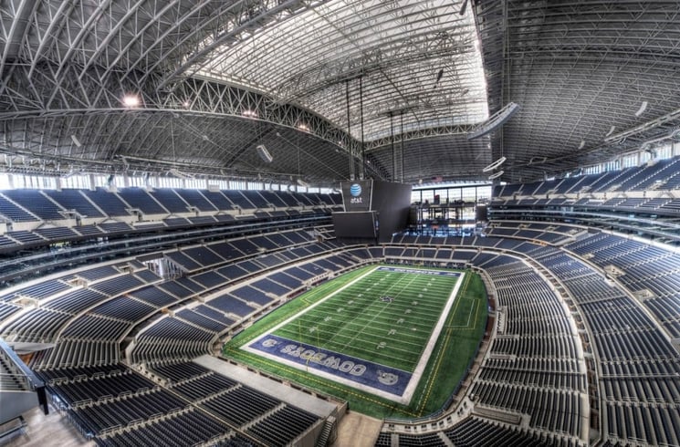 Cowboys Stadium Inside