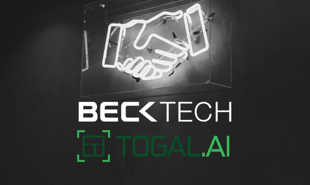 Beck Technology and Togal integration graphic