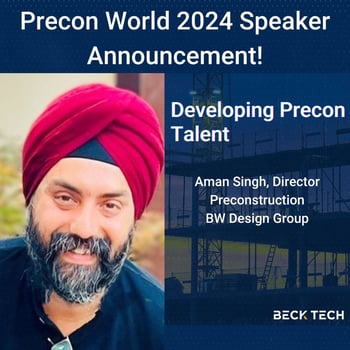 Aman Singh Precon World 2024 Speaker Announcement 