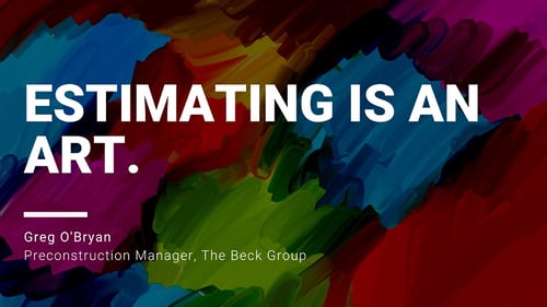 Estimating is an art Twitter (1) NEW BLOG