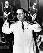 Dr. Jonas Salk, inventor of the polio vaccine