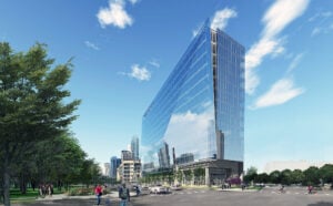 The Beck Group's LEED gold certified RiverSouth building