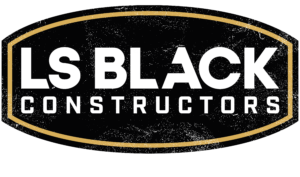 LS Black Construction logo