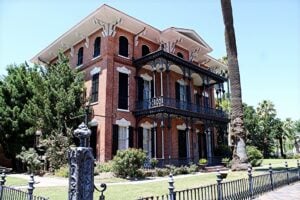 Ashton Villa historic home located in Galveston, Texas.