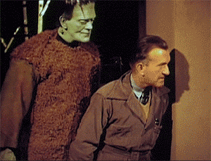 gif of Frankenstein