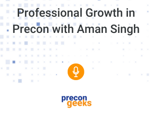 Precon Geeks podcast logo and episode title