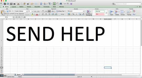 Send Help Excel