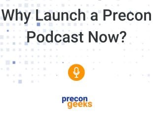 Precon Geeks podcast logo