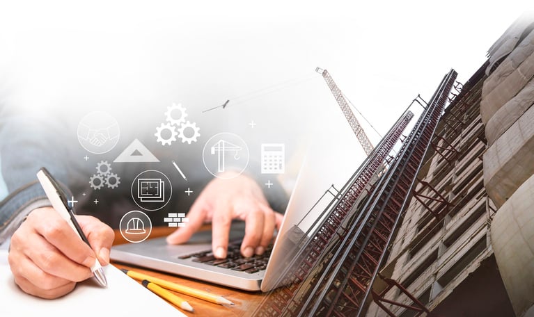 Cloud-based construction estimating software in use