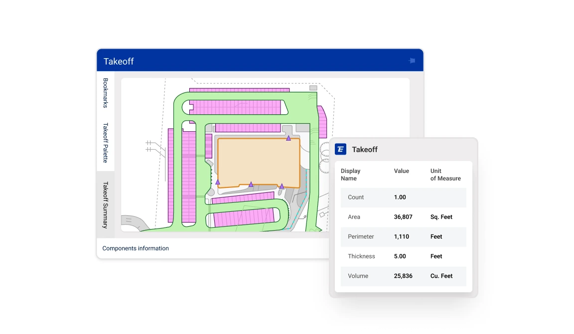 Automate takeoffs