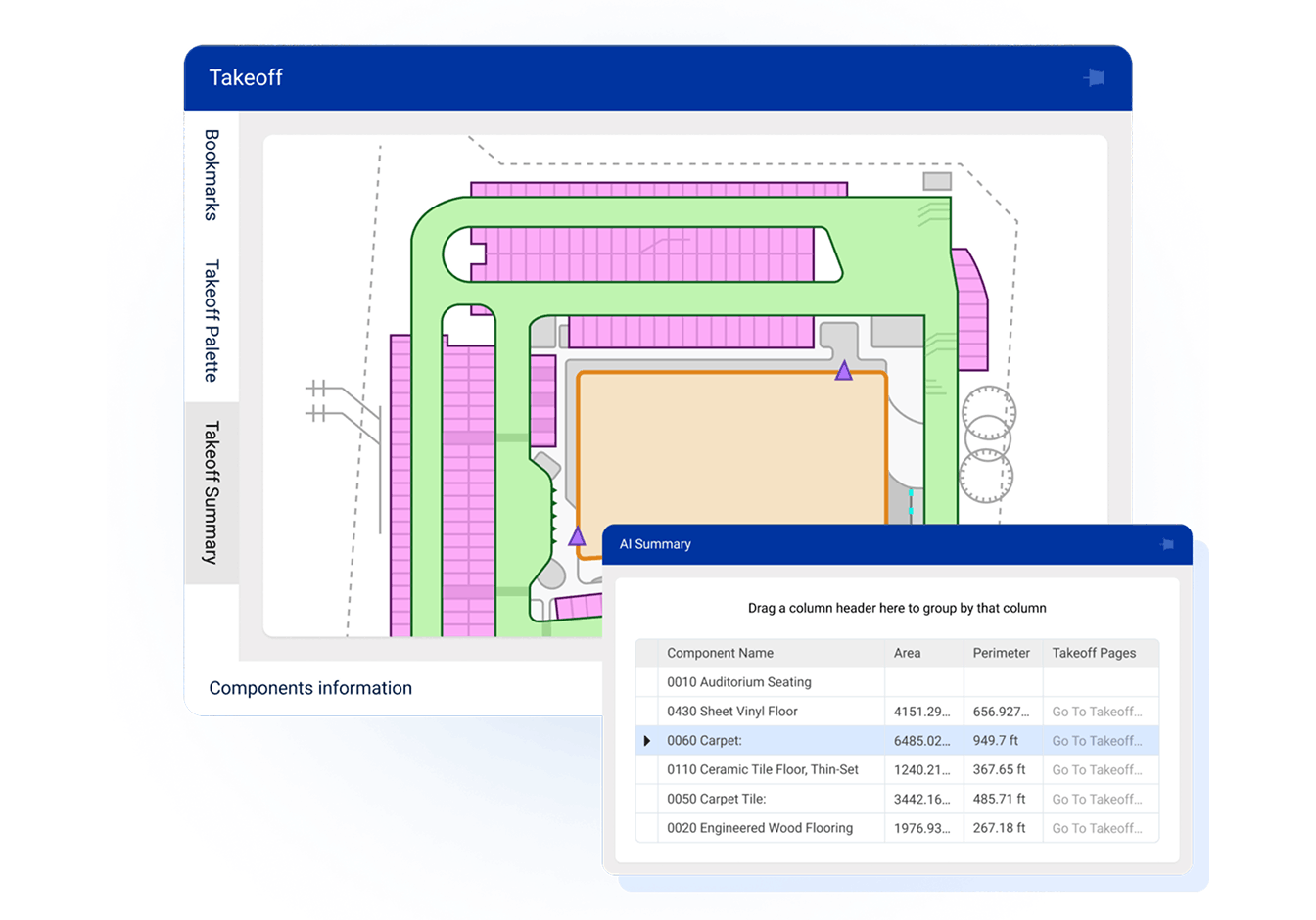 Automate the first pass of takeoff