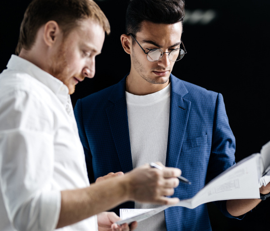 IT department about technological requirements